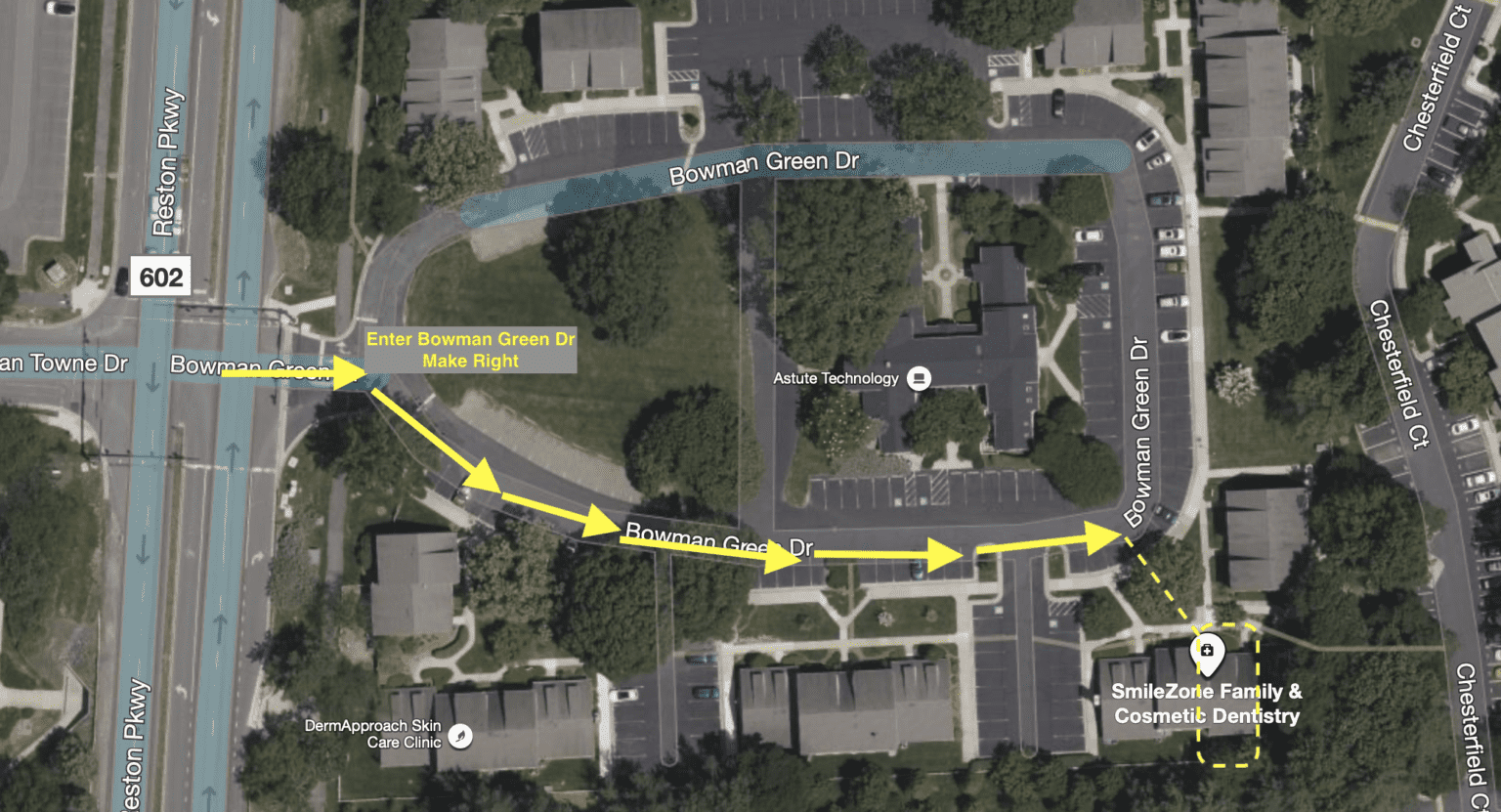 directions Reston Dentist Dentist Reston VA Smilezone Family